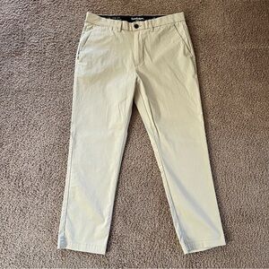 Goodfellow & Co Men's Light Khaki Slim Tech Chinos